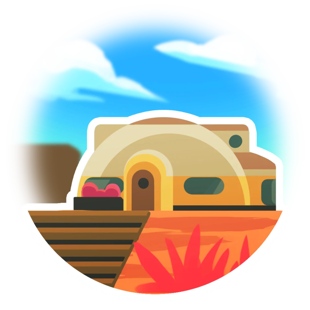 An icon of Locations